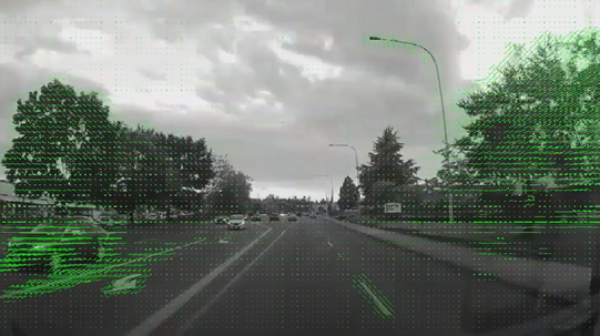 Monocular vision mobile robot